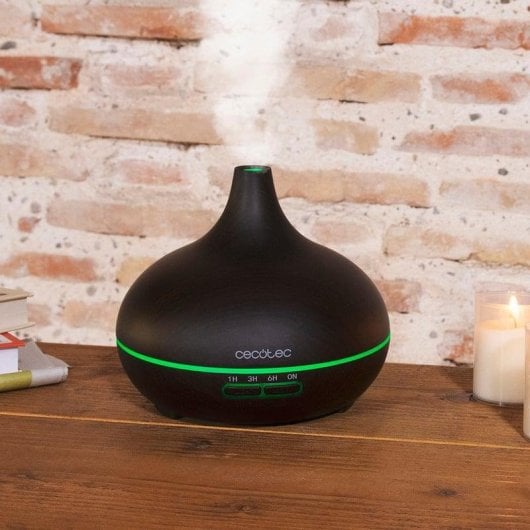 Humidificador Cecotec Pure Aroma 300 Yin 300ml Ultrasónico 7 Cores LED