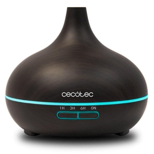 Humidificador Cecotec Pure Aroma 300 Yin 300ml Ultrasónico 7 Cores LED
