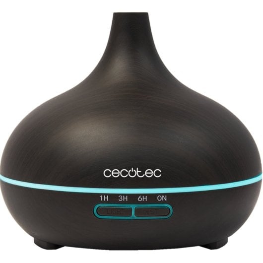 Humidificador Cecotec Pure Aroma 300 Yin 300ml Ultrasónico 7 Cores LED