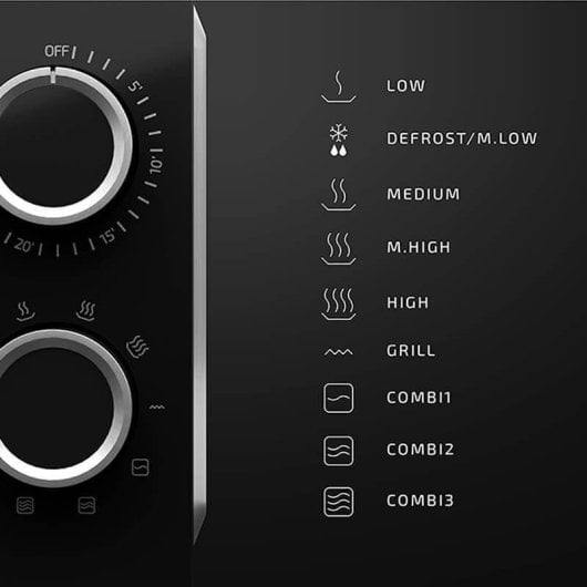 Mikrowelle Cecotec ProClean 3150 20L 700W mit Grill Ready2Clean Quarz 3DWave