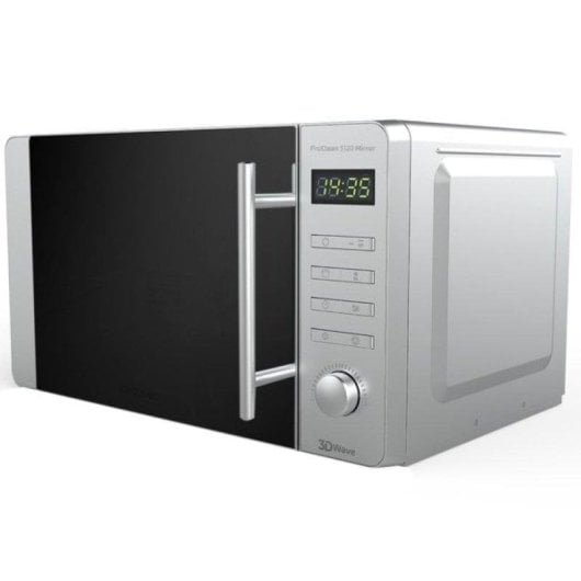 Microonde Cecotec ProClean 5120 Mirror 20L 700W con Grill 3DWave Ready2Clean