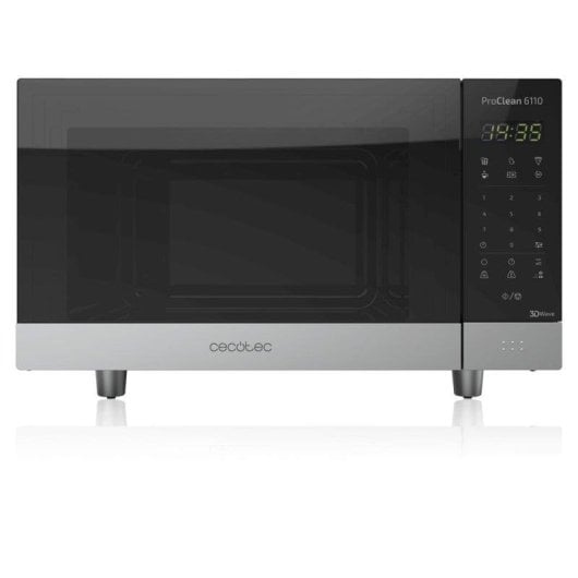 Microonde Cecotec ProClean 6110 23L 800W Grill Ready2Clean 8 Programmi