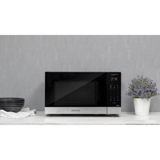 Microonde Cecotec ProClean 6110 23L 800W Grill Ready2Clean 8 Programmi