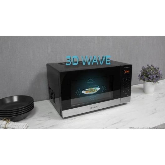 Microonde Cecotec ProClean 6110 23L 800W Grill Ready2Clean 8 Programmi