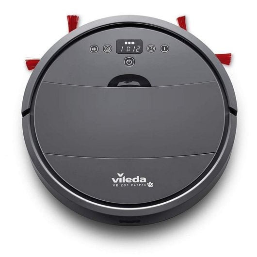 Saugroboter Vileda VR 201 Pet Pro Navigationsklasse Sensoren Silenzioso Haustierbürste Allergiker