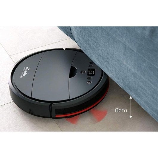 Saugroboter Vileda VR 201 Pet Pro Navigationsklasse Sensoren Silenzioso Haustierbürste Allergiker
