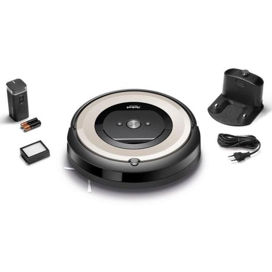 Robot Aspirapolvere iRobot Roomba e5 Navigazione Sensori Dirt Detect WiFi App 90min