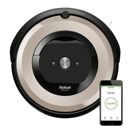 Robot Aspirapolvere iRobot Roomba e5 Navigazione Sensori Dirt Detect WiFi App 90min
