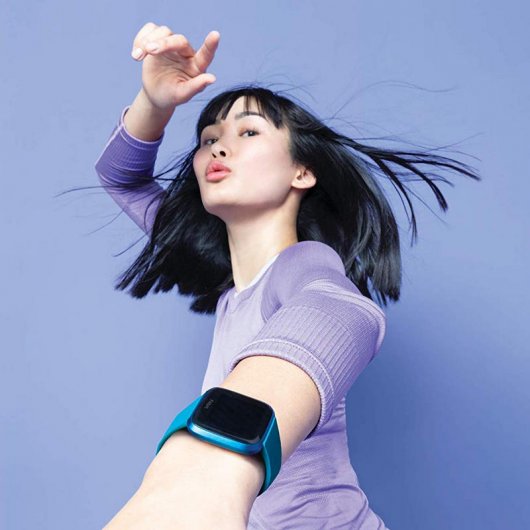 Fitbit Versa Lite Pulsera de Actividad Azul Marino