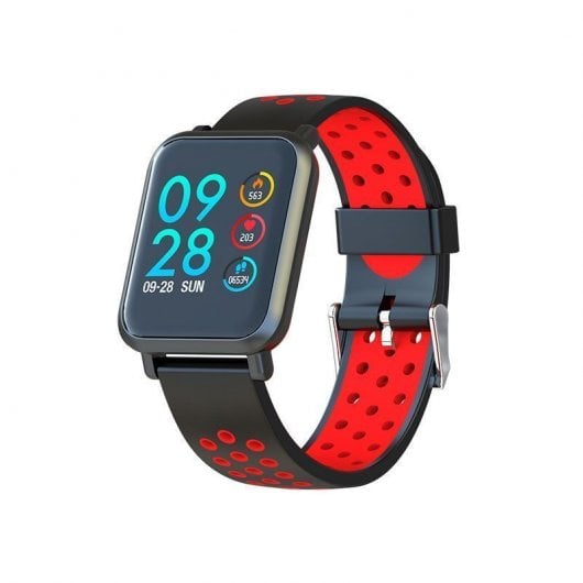 Leotec Sport Bip Running Reloj Deportivo Rojo