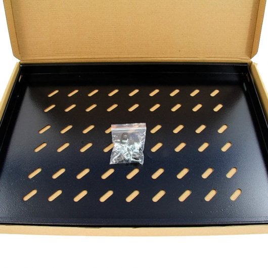 Ripiano fisso Powergreen 1U per armadio rack da 19" con profondità 60 cm