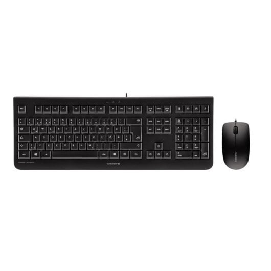 Teclado de membrana Cherry DC 2000 Layout PT com rato incluído USB