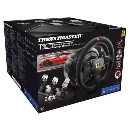 Thrustmaster T300 Ferrari Integral Racing Wheel Alcantara Edition + TH8A Add-On Shifter