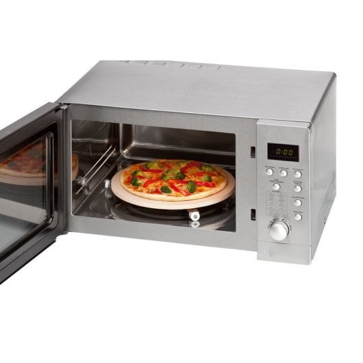 Clatronic MWG 779 H Microondas con Grill 25L 900W Acero Inoxidable