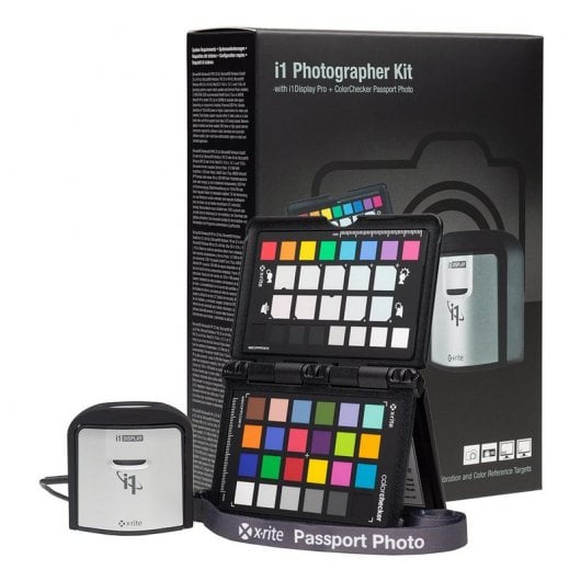 X-Rite i1 Photographer Kit Calibrador de Tela e Placa de Cores