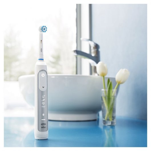 Oral-B Genius 8600 V2 Cepillo Eléctrico Oscilante Plata