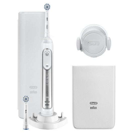 Oral-B Genius 8600 V2 Cepillo Eléctrico Oscilante Plata