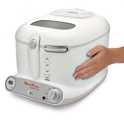 Moulinex AM3021 Super Uno Freidora 2.2L 1800W Blanco