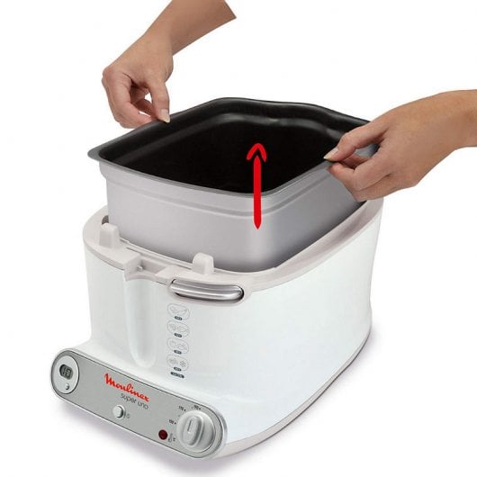 Moulinex AM3021 Super Uno Freidora 2.2L 1800W Blanco