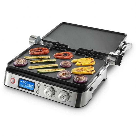 DeLonghi Multigrill CGH 1012D Multiposition Grill 2000W Noir/Inox