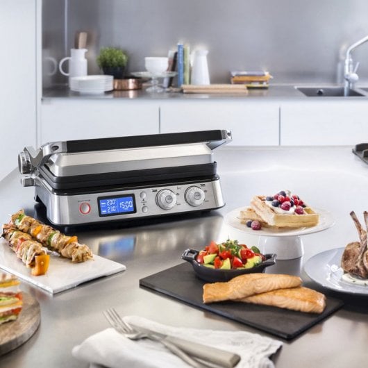 DeLonghi Multigrill CGH 1012D Multiposition Grill 2000W Noir/Inox