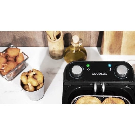 Freidora traditionell Cecotec CleanFry Infinity 3000 3L 2400W mit OilCleaner und Timer