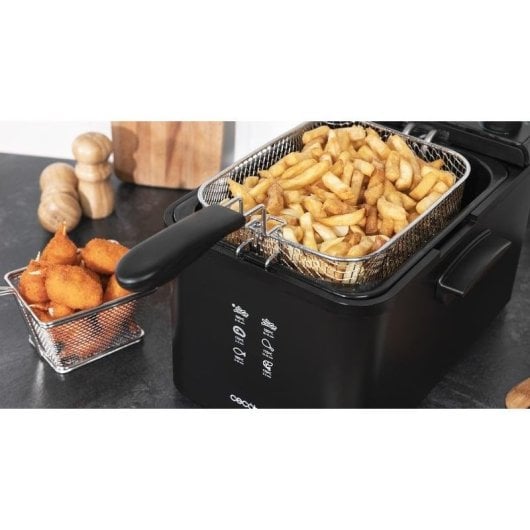 Cecotec CleanFry Infinity 4000 Freidora 4L 3270W Negra
