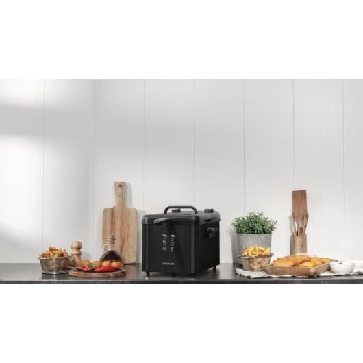 Cecotec CleanFry Infinity 4000 Freidora 4L 3270W Negra