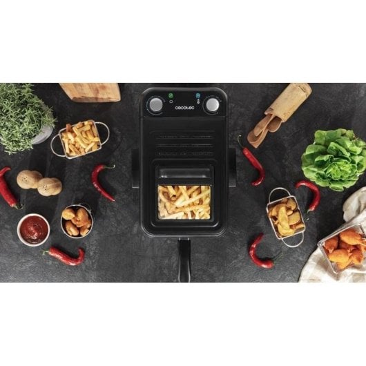 Cecotec CleanFry Infinity 4000 Freidora 4L 3270W Negra