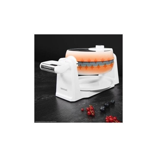 Gofreira Cecotec Fun Gofrestone Sphere Rotação 180º 1000W RockStone Branco