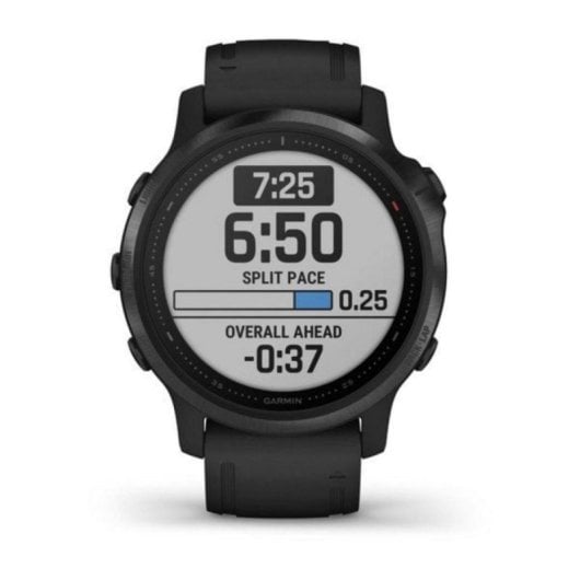 Garmin Fénix 6S Pro Bluetooth GPS GLONASS Galileo 42mm Ecrã Transflectivo Preto Resistente à Água SpO2 Pulsómetro