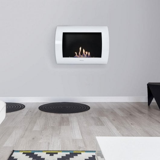 Purline INOX-CLASIC W Biochimenea Mural 1.5kW Blanco