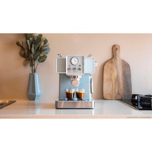 Cafetera Expresso Cecotec Power Espresso 20 Tradizionale 1,5L 20 bars avec mousseur