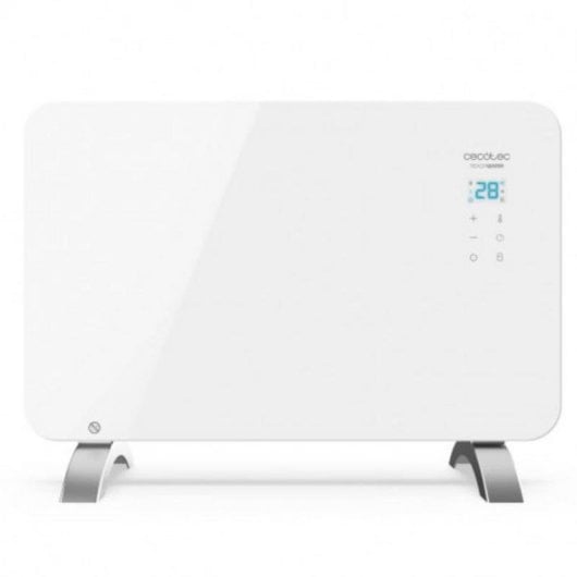 Radiador Elétrico Cecotec Ready Warm 6650 Crystal Connection 1000W 10m² Wi-Fi com Temporizador