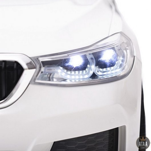 Carro Eléctrico com Licença BMW 6 GT 12V Branco