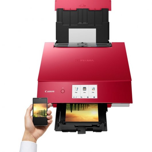 Canon Pixma TS8350 Multifunción WiFi Roja