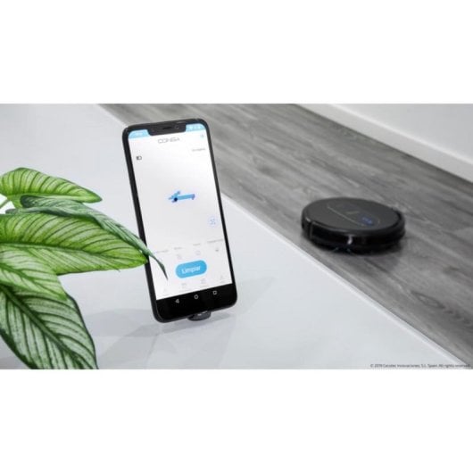 Robot Aspirapolvere e Lavapavimenti Cecotec Conga 1590 Active Navigazione Giroscopica 1.400 Pa Controllo Voce WiFi