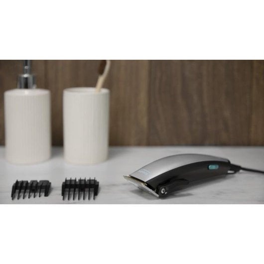 Cortapeli Cecotec Bamba PrecisionCare Power Blade Titanium con 9 pettini e lame in titanio