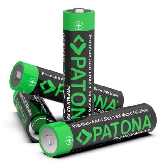 Batterie Alcaline AAA Patona 4221 1,5 V 1400 mAh Pack 10 pièces