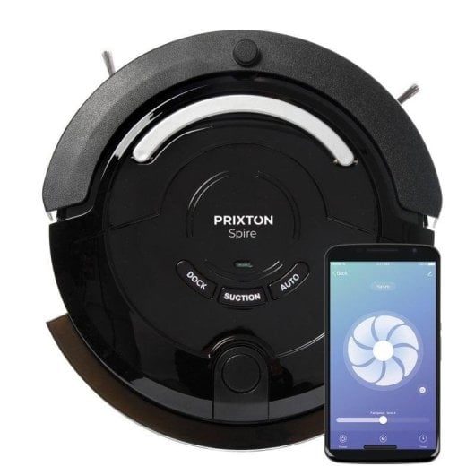 Aspirador Robô com Mopa Prixton Spire 916 Navegação Inteligente WiFi Forte Sucção