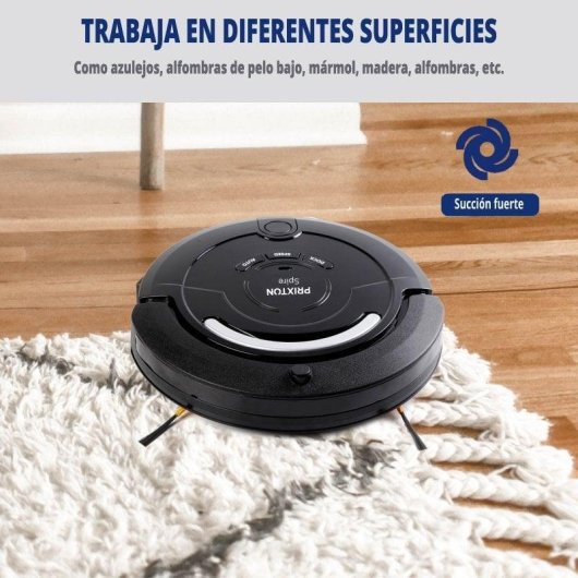 Aspirador Robô com Mopa Prixton Spire 916 Navegação Inteligente WiFi Forte Sucção