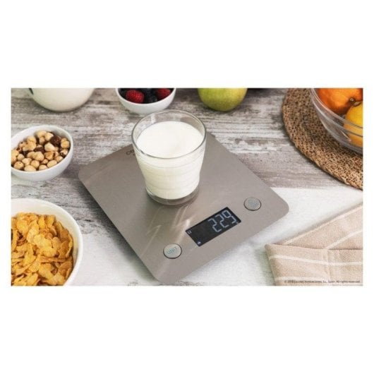 Küchenwaage Cecotec Cook Control 10000 Connected Bluetooth Edelstahl, LCD, 1 g/5 kg