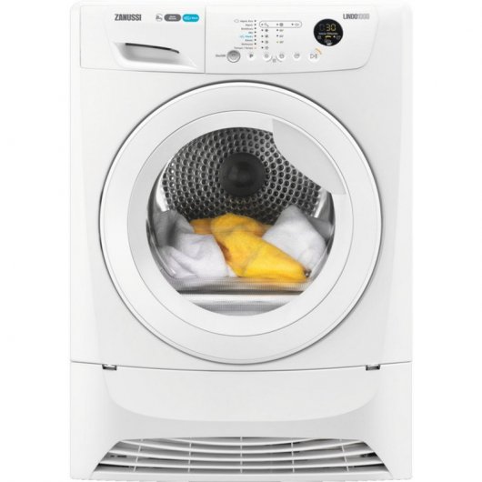 Zanussi ZDH8333W1 Secadora Bomba de Calor de Carga Frontal 8Kg A+ Blanca