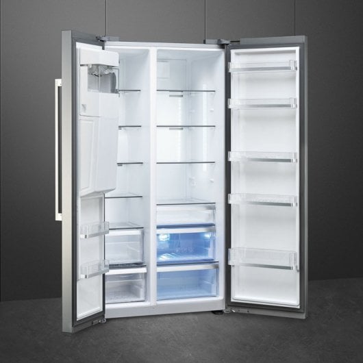 Smeg SBS63XED Frigorífico Americano A+ Inox