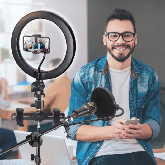 Unotec Set de Grabación para Youtuber 160cm