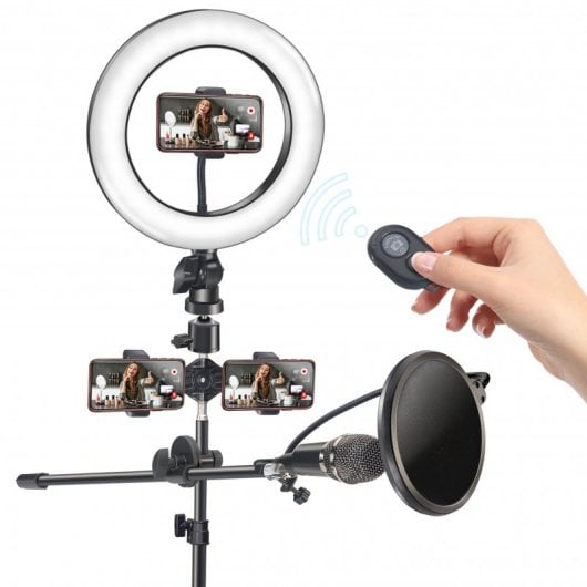 Unotec Set de Grabación para Youtuber 160cm
