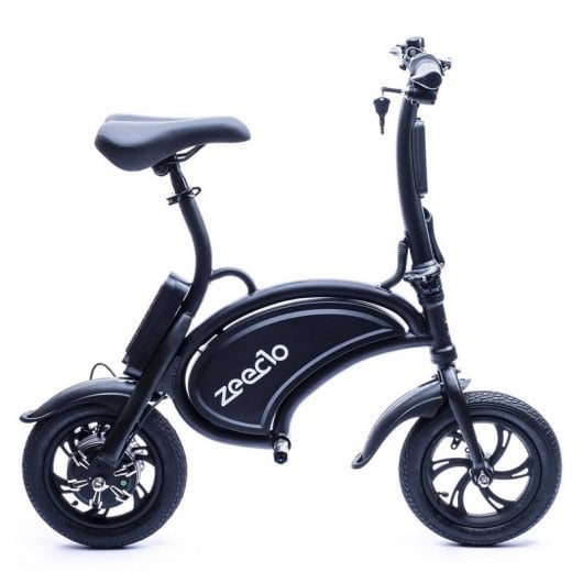 Zeeclo Ciclo Roma Bicicleta Eléctrica 14" 6Ah Negra
