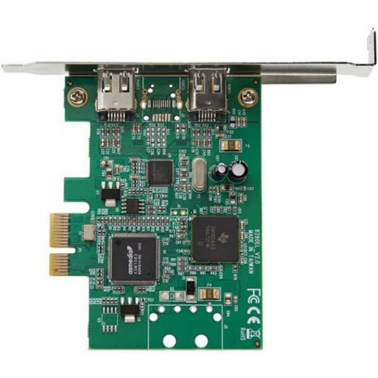 Startech Placa PCI Express FireWire De 2 Portas Adaptador PCIe FireWire