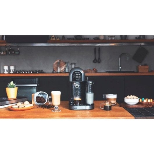 Cafeteira Semiautomática Cecotec Cumbia Power Instant-ccino 20 Chic Nera 1,7L 20 bar com Depósito de Leite