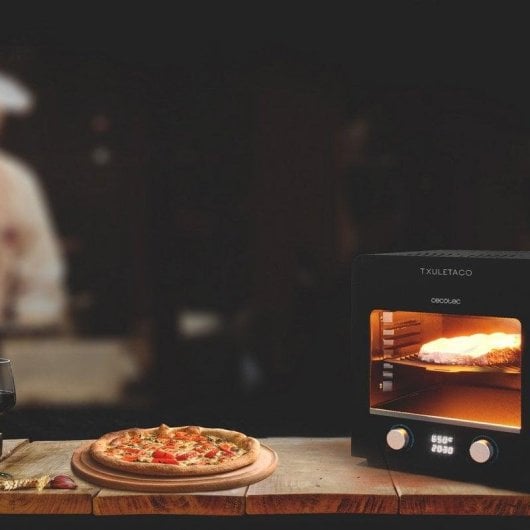 Grill Cecotec Txuletaco 8000 Inferno Elektro 2200W Gusseisen digitaler Thermometer